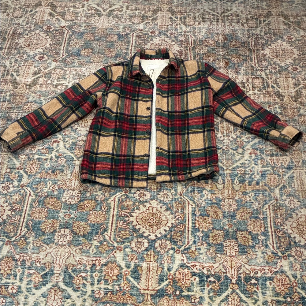 Plaid Jacket boys size 14/16